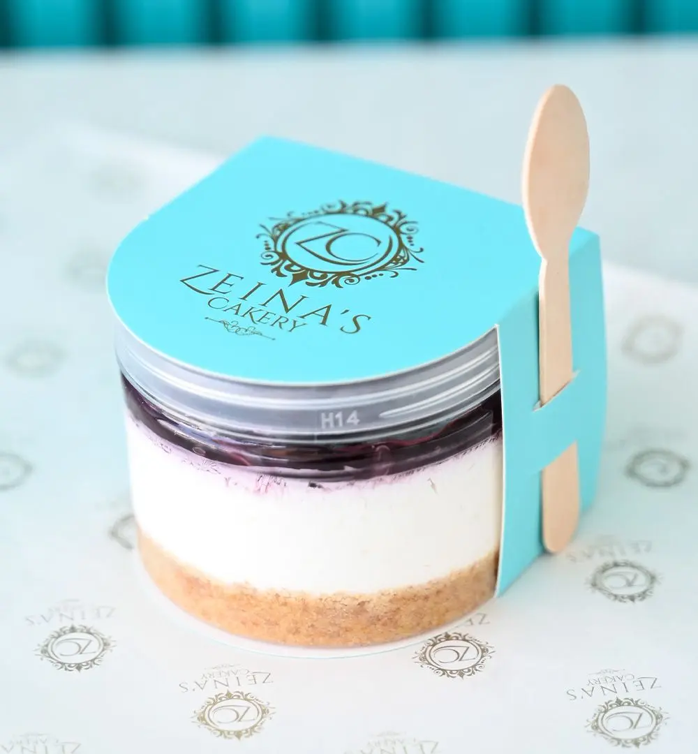 Blueberry Cheesecake Jar
