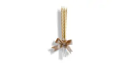 Classic Small Candles On Laviviane Cake - Gold