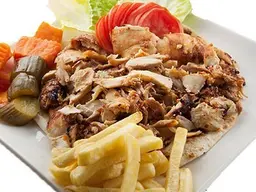 صحن شاورما دجاج