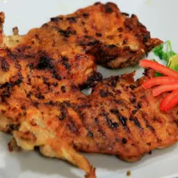 دجاج مسحب مشوي