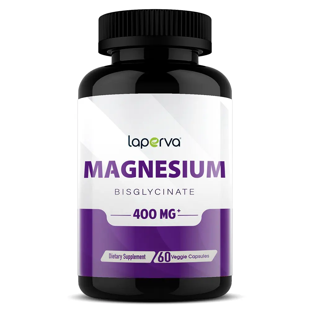 Laperva Magnesium Bisglycinate 400 mg 60 Veggie Capsules