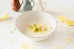 شوربة الدجاج بالكريمة