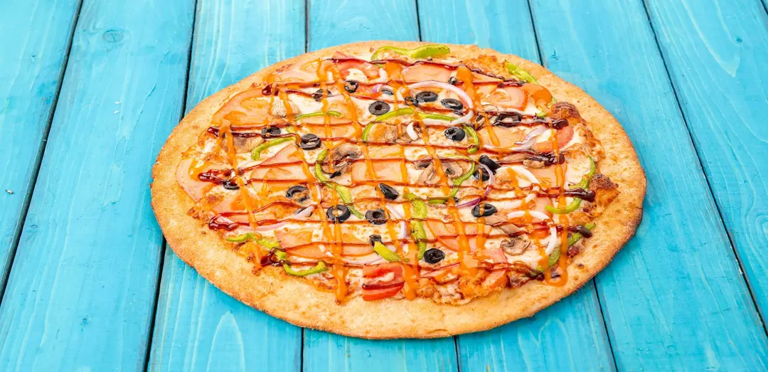 Pasqually's All-Veggie Duo BBQ & Buffalo Medium
