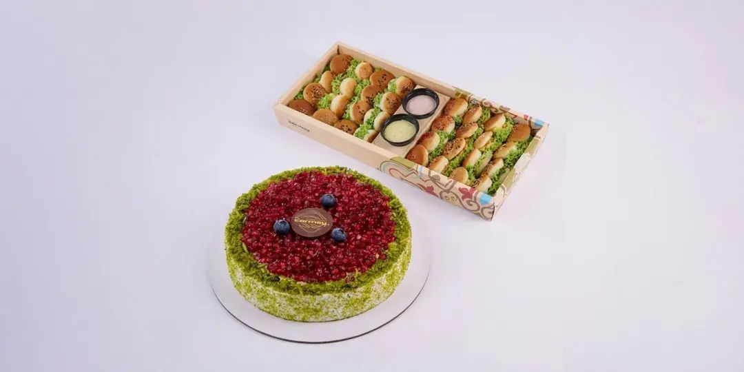 Pomegranate pistachio bouquet