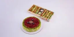 Pomegranate pistachio bouquet