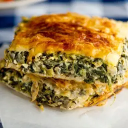 Spinach With Cheese Pastry
