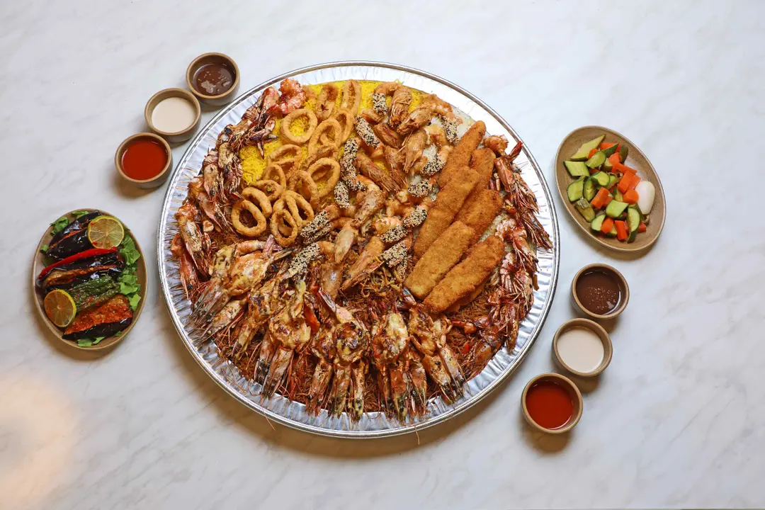 Asmak City Shrimp Plate