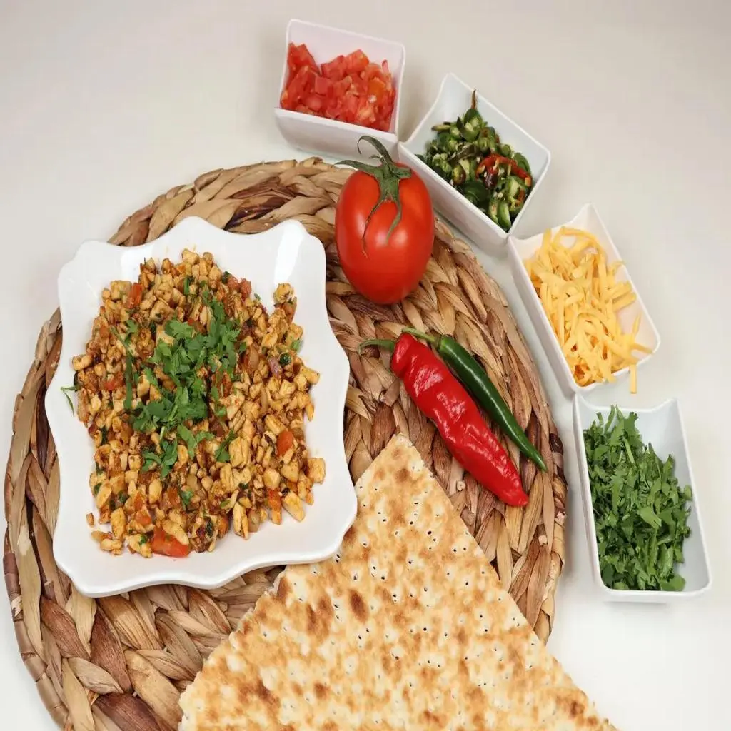 Chicken Muqalqal with Cheese