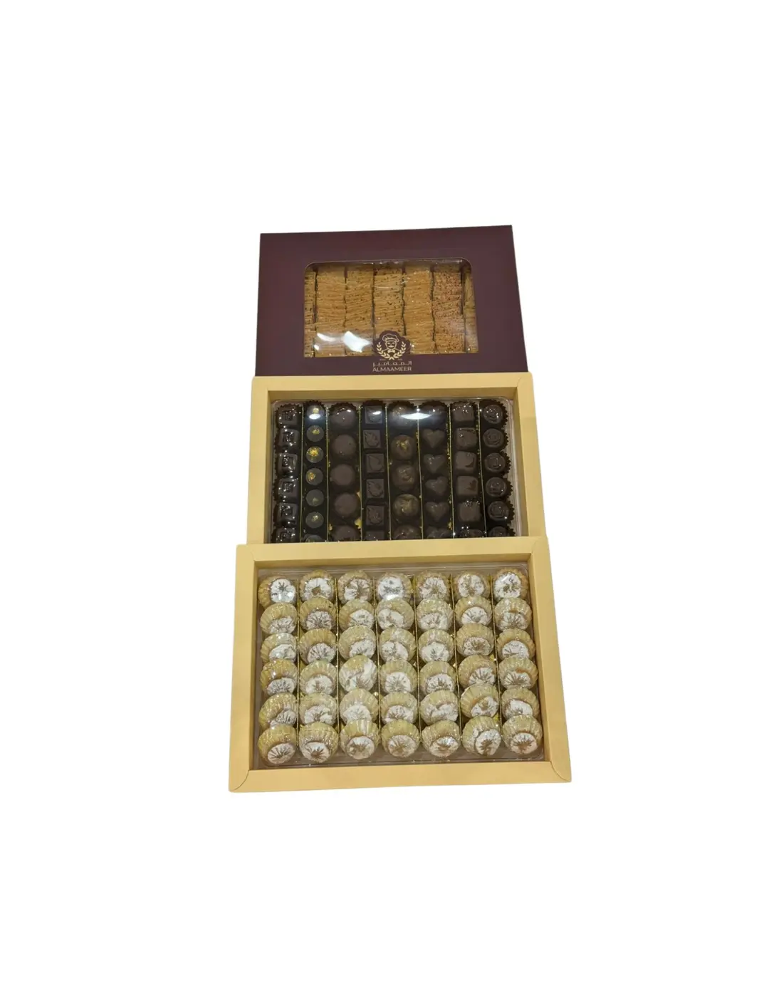Big Eid package: salty snacks, chocolate, sugar maamoul