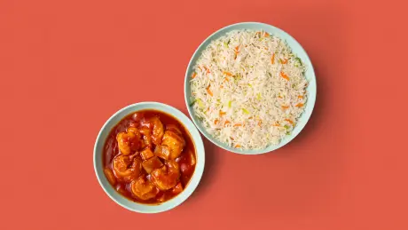 Sweet and Sour Rice - Shrimp