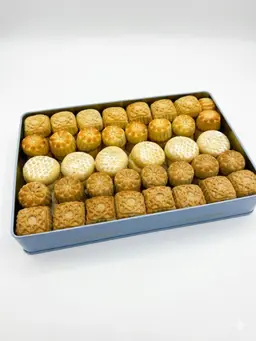 Maamoul and Rectangular Cookies