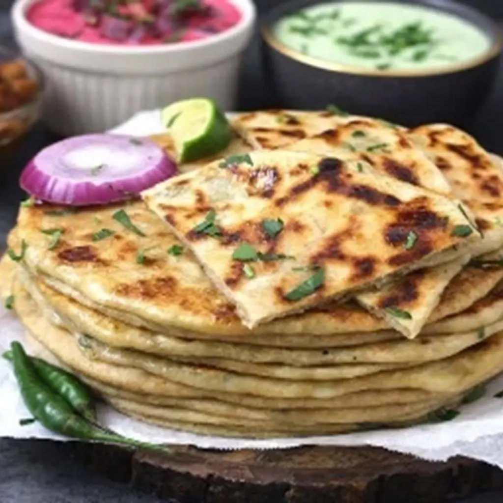 Potato Paratha Bread