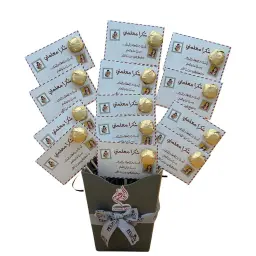 Chocolate Card Bouquet