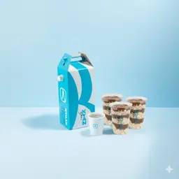 بوكس قهوة اليوم + ٣ حبات حلا كرنش