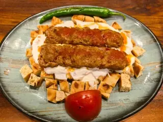 Adana Kebab With Yogurt