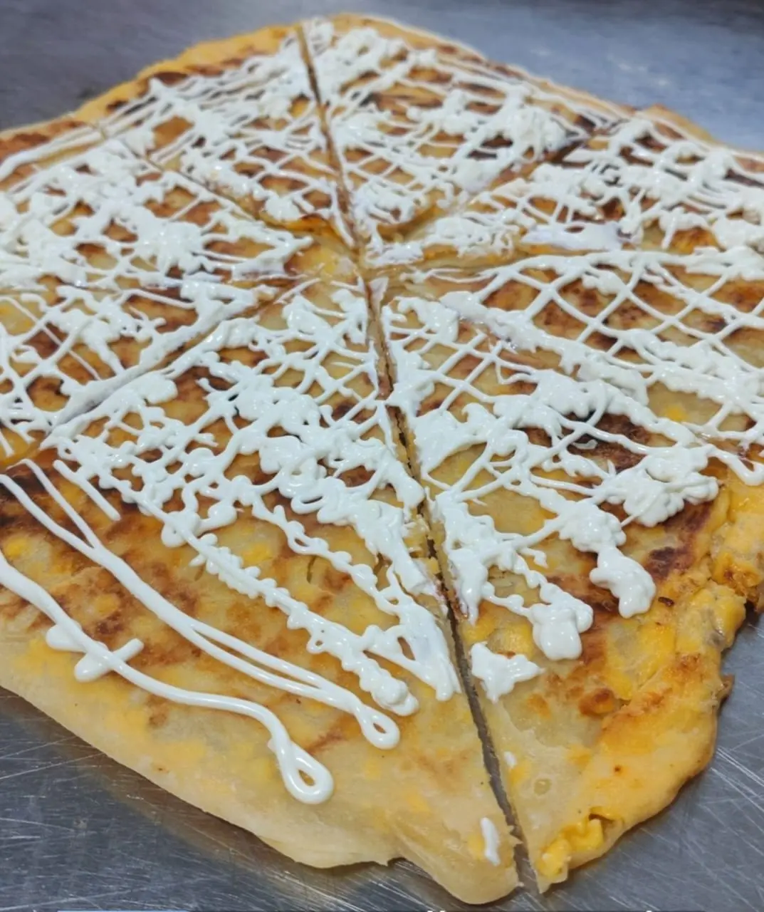 Chapati with Cheese and Zaatar
