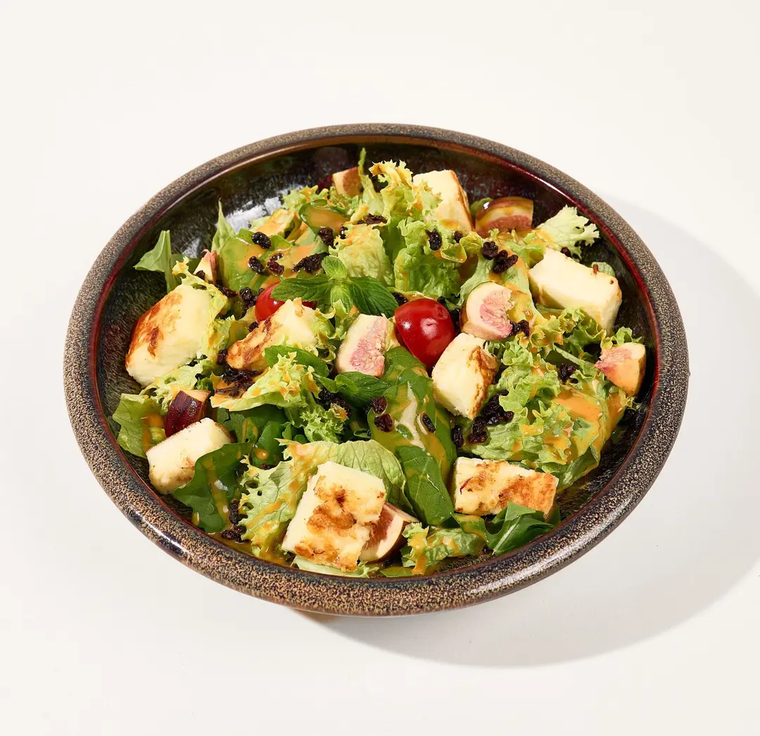 Lettuce Hallom Salad