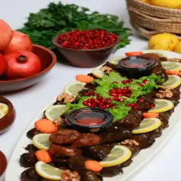 سرويس ورق عنب للمناسبات - كبير