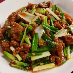 Beef with Ginger Sauce