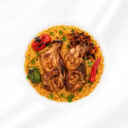 حبة شواية مع الرز