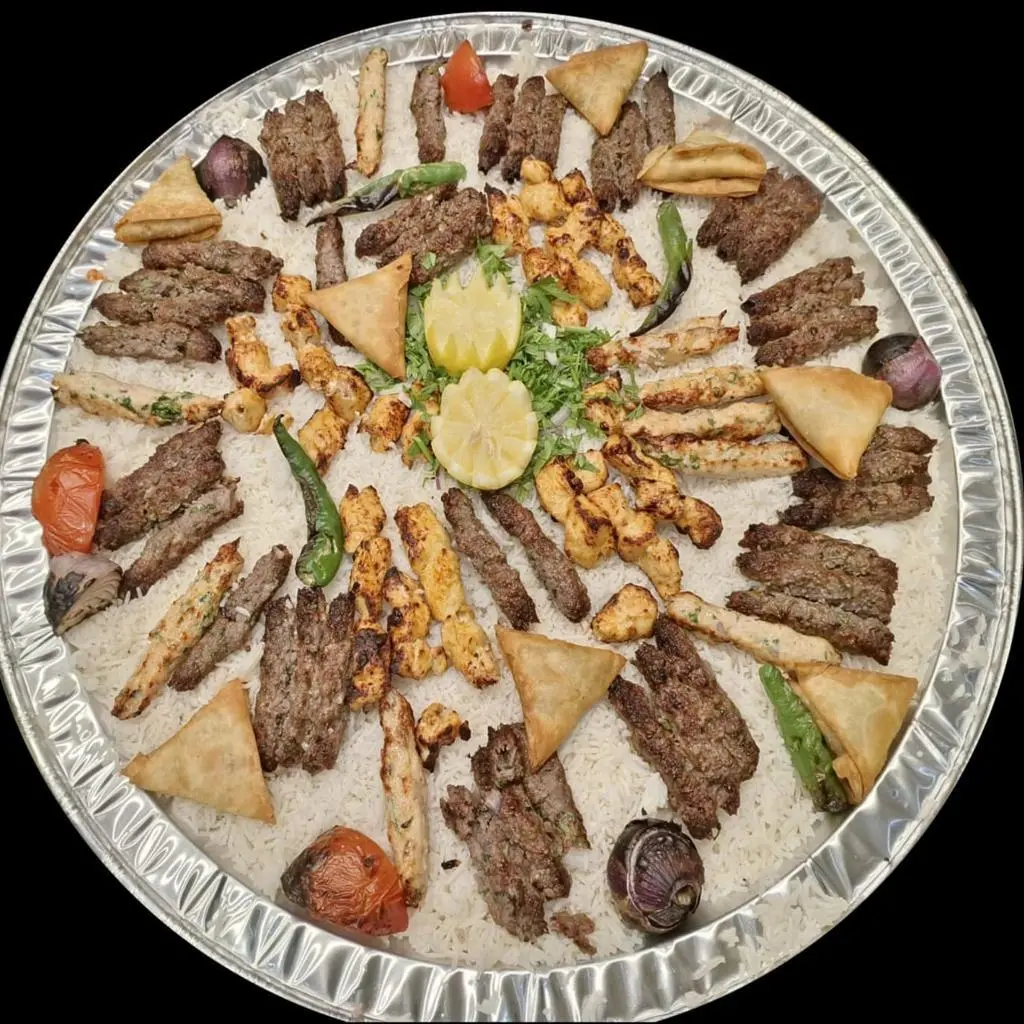 صحن مشكل مشويات