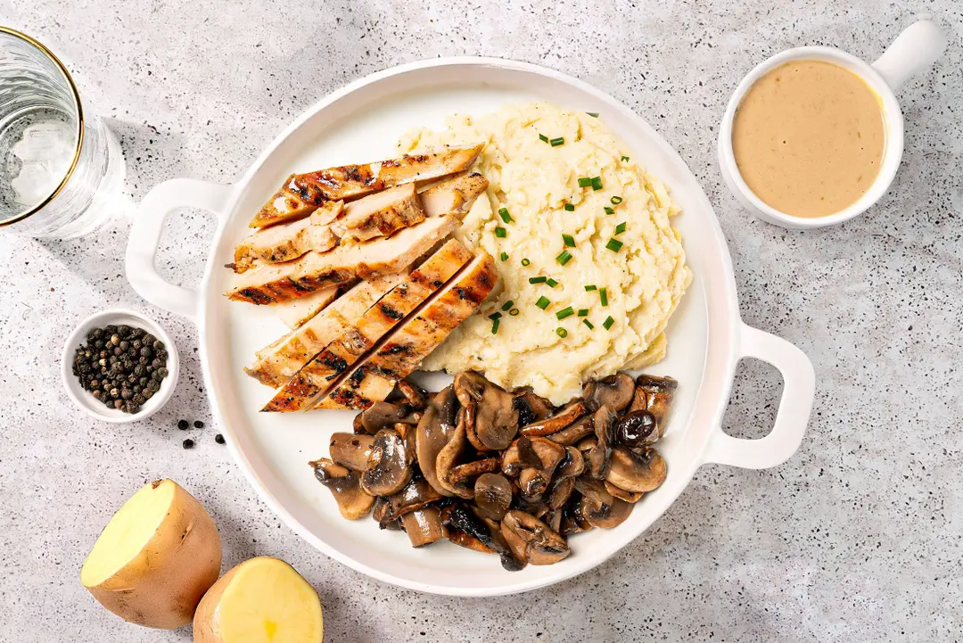 Mushroom & Grilled Chicken Medley