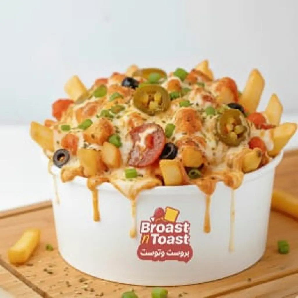 بطاطس بيتزا