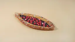 منقوشة السبانخ بالرمان - بر