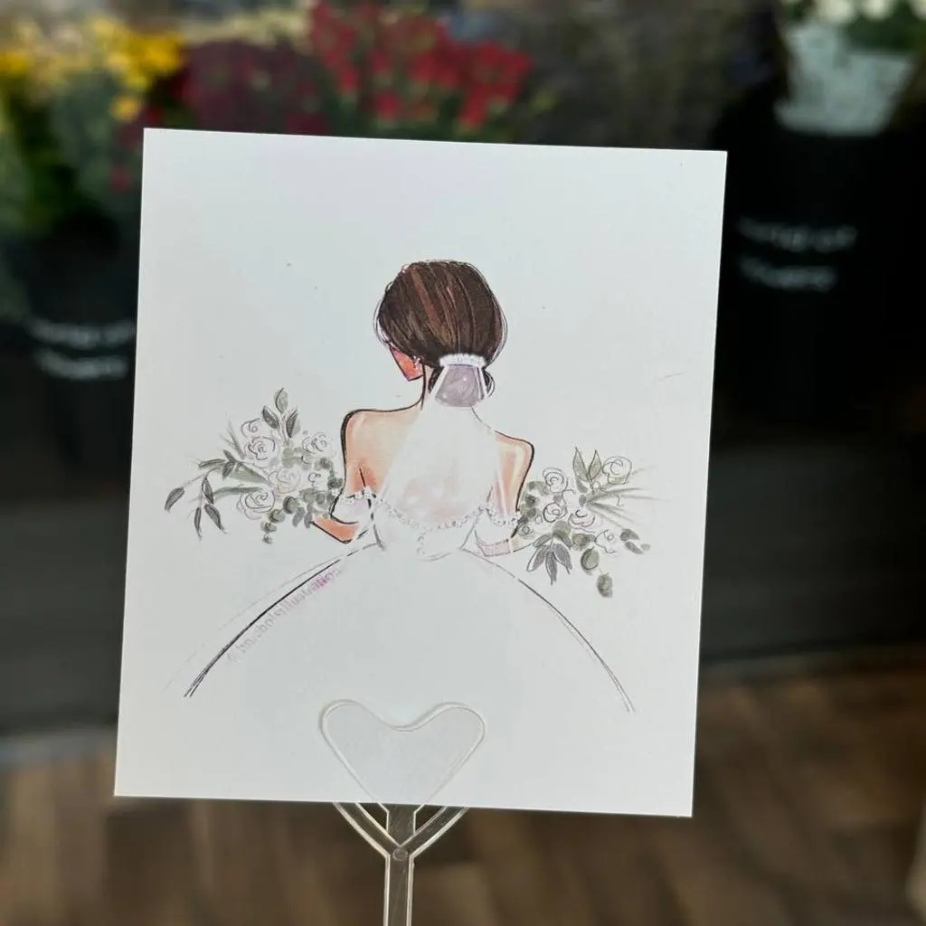 Bride's Card