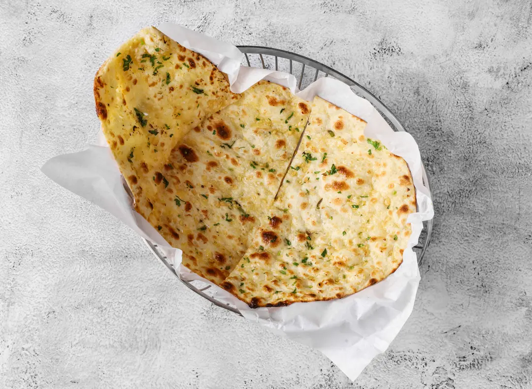 garlic butter naan bread