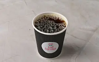 Hot  coffee day  "Camel Step Crop"