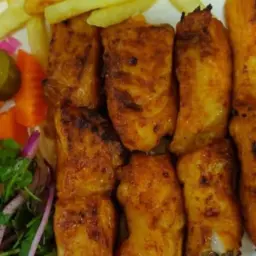 صحن سمك مشوي