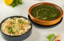 Chicken moloukhiya