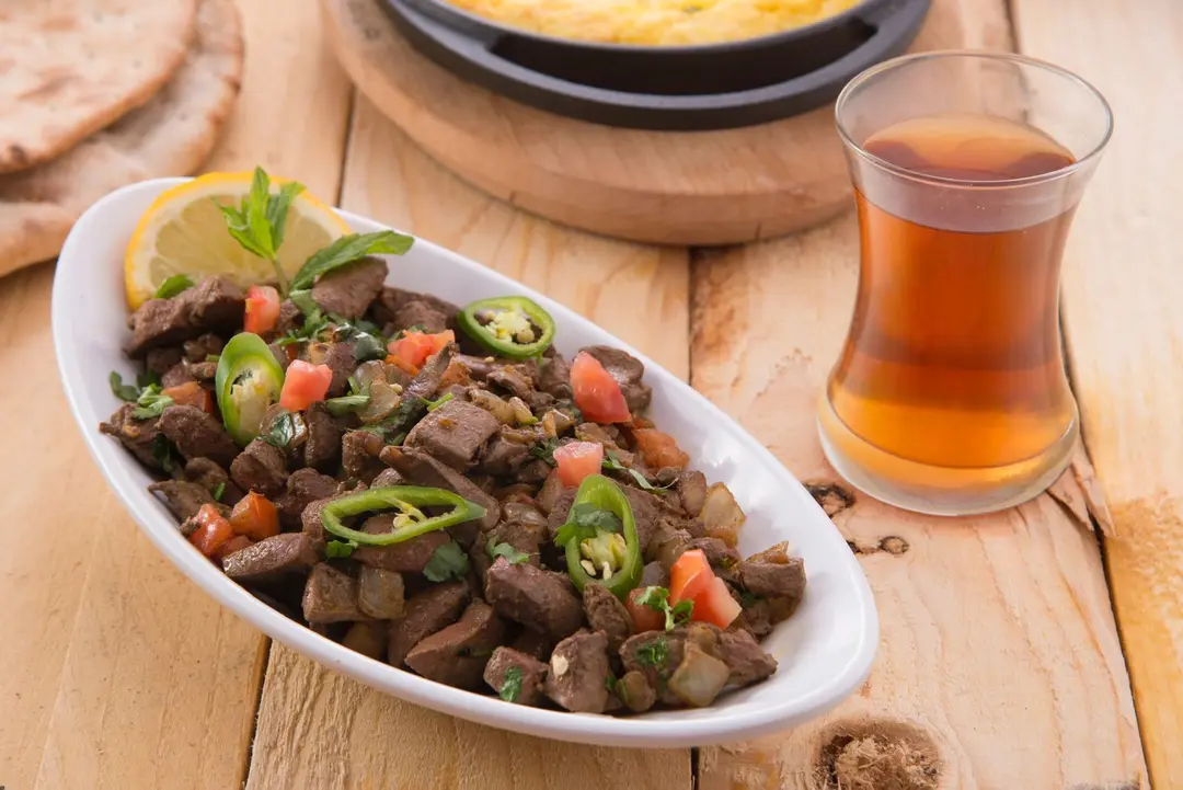 كبدة غنم