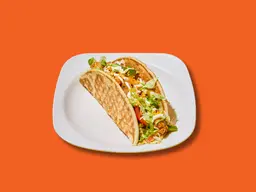 Soft Shell Fried Crispy Chicken Taco