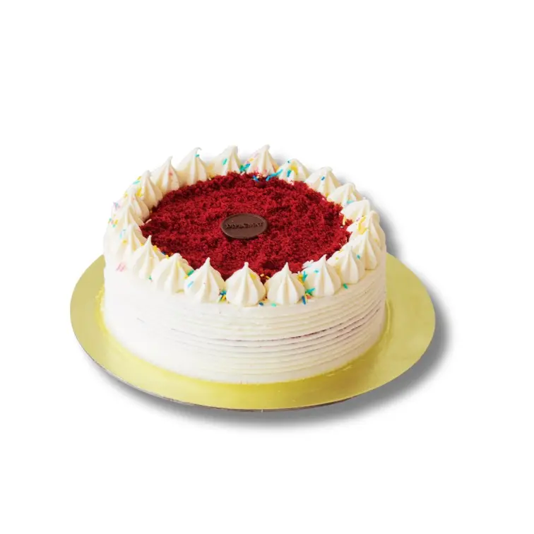Red Velvet Cake Eight Persons Round