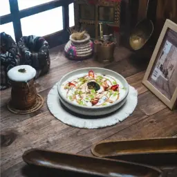 Eggplant Fattah with Qursan
