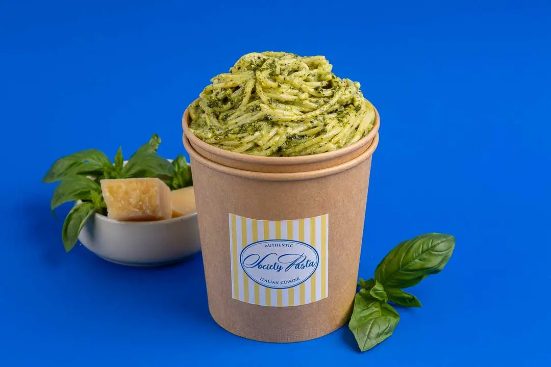 Creamy Pesto Spaghetti