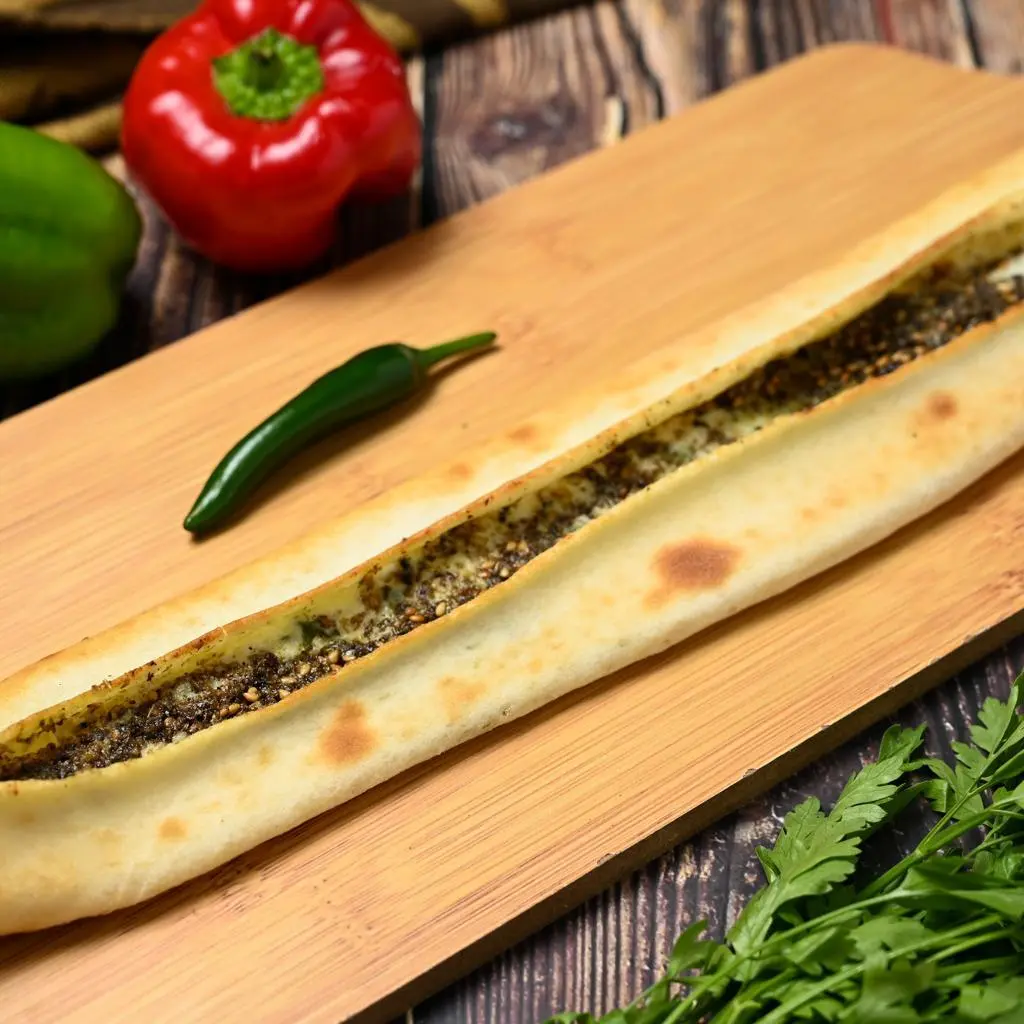 Akkawi with Zaatar Pie