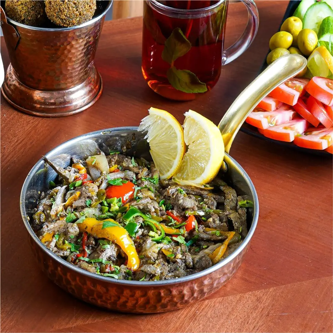 كبدة غنم