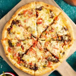 Chicken Pizza With Meat