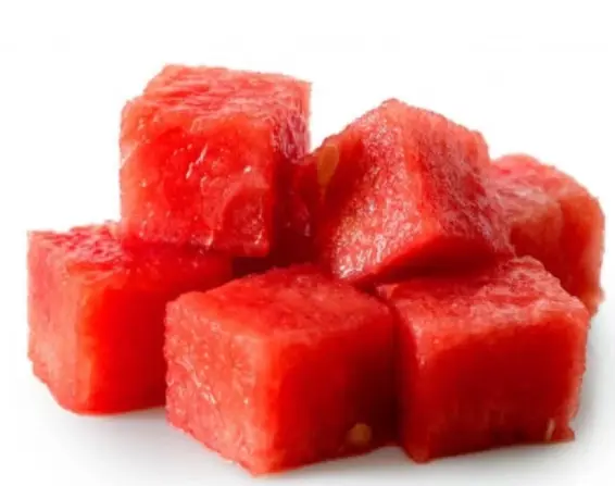 sliced ​​watermelon