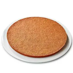 طبق بسبوسة سادة وسط