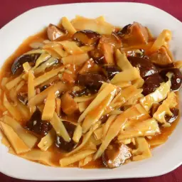Black Mushroom with Bamboo Shoots