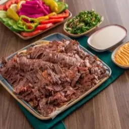 وجبة شرحات لحم