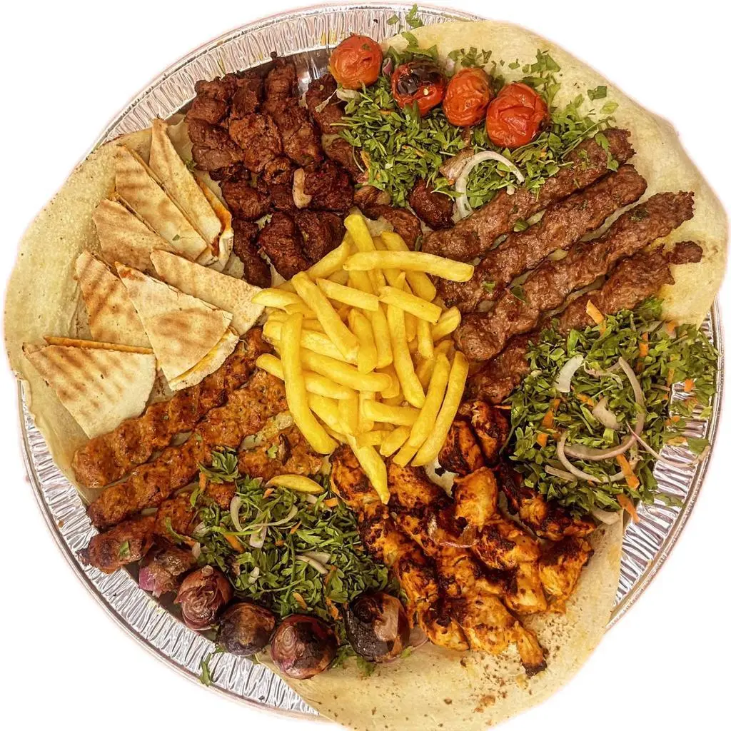 صينية مشويات مشكلة