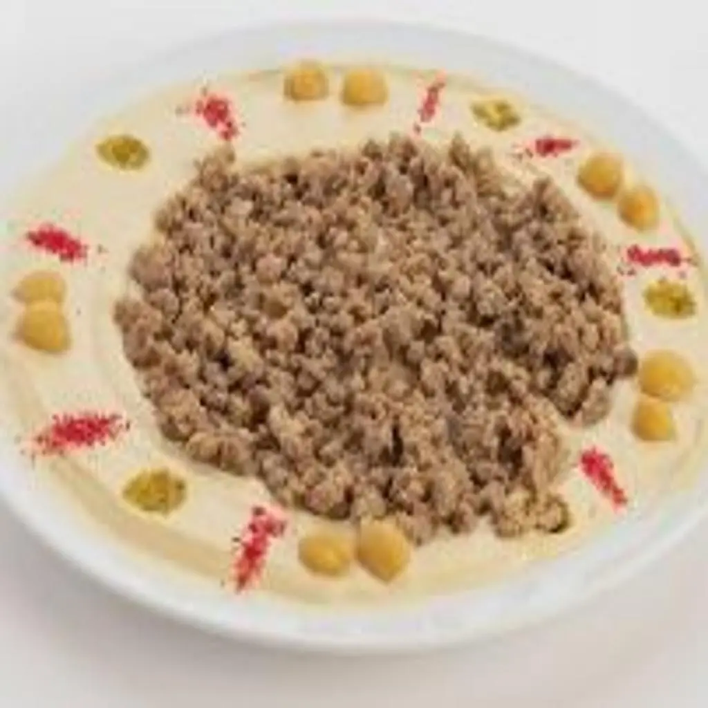 Hummus with Fresh Meat