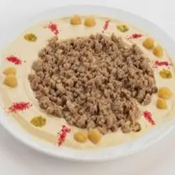 Hummus with Fresh Meat
