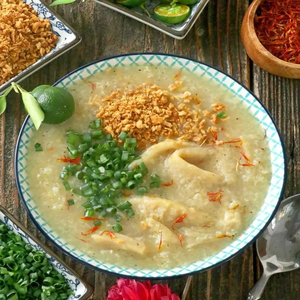 أرز مسلوق مع توايا