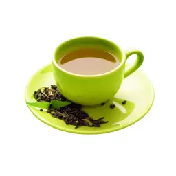 كوب شاي أخضر